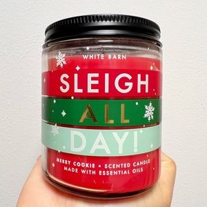 BBW Sleigh All Day Single Wick Candle
